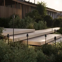 Ландшафтный светильник Cane 3000K 1,5Вт IP 65 (Матовый Черный)