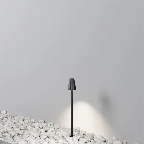 Ландшафтный светильник Cane 3000K 1,5Вт IP 65 (Матовый Черный) - фото 5