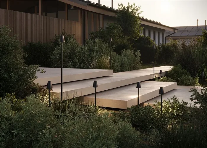 Ландшафтный светильник Cane 3000K 1,5Вт IP 65 (Матовый Черный) - фото 3