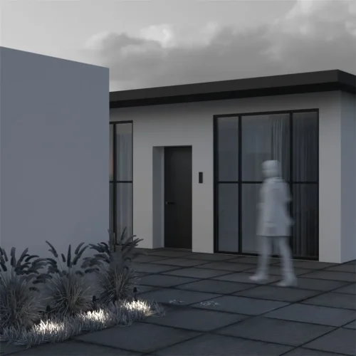 Ландшафтный светильник Cane 3000K 1,5Вт IP 65 (Матовый Черный) - фото 7