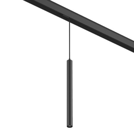 'Светильник для трека SY черный, 7 Вт, теплый белый свет, SY-601243-BL-7-36-WW. Фото 2