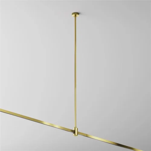 Крепление потолочное Long одинарное 760мм Flarity латунь (Латунь) - фото 5