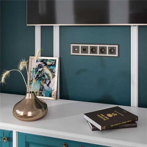 Накладка для TV розетки оконечной (бронзовый) W1193012 - фото 3