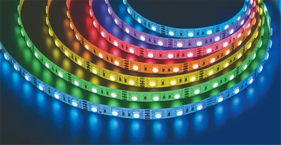 Лента светодиодная 71 446 NLS-5050RGB60-14.4-IP20-12V-Pro R5 14.4Вт/м (уп.5м) Navigator 71446 - фото