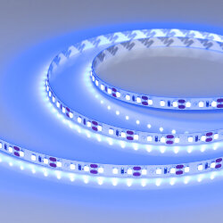 Светодиодная лента RT-А120-8mm 12V Blue (9.6 W/m, IP20, 2835, 5m) (Arlight, 9.6 Вт/м, IP20) 012330(3)