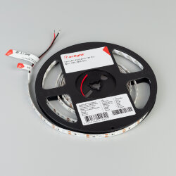 Светодиодная лента RT-А120-8mm 12V Blue (9.6 W/m, IP20, 2835, 5m) (Arlight, 9.6 Вт/м, IP20) 012330(3)