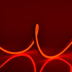 ULS-N11-2835-120LED-m-8mm-IP67-DC24V-10W-m-15M-RED Светодиодная гибкая герметичная лента, NEON, Катушка 15м, в герметичной упаковке, Красный свет