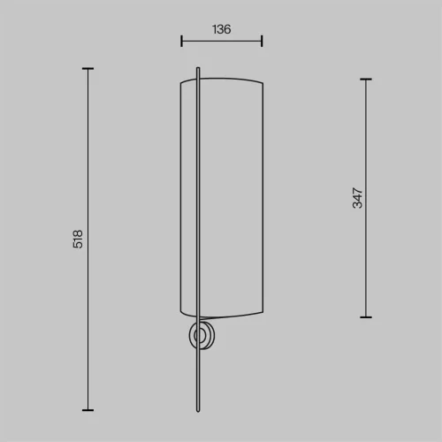 Настенный светильник (бра) Glamping G9x2 (Бежевый) - фото 2