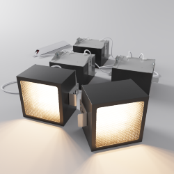 Светильник WOLTA PRO ГАЛАКТИКА ДВО10-45-002-3К-Ч Микропризма