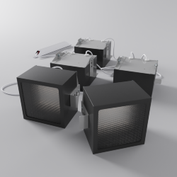 Светильник WOLTA PRO ГАЛАКТИКА ДВО10-45-002-3К-Ч Микропризма