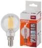 Лампа светодиодная филаментная 5W/4000К (=60W) DIM E14 | Шарик | LED Star 2Y | - OSRAM. Фото 2