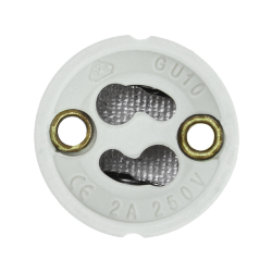 Патрон WOLTA WLH-012   GU10, керамический, белый