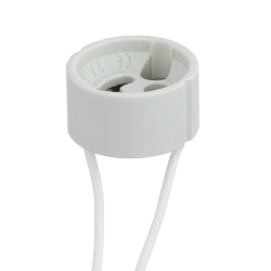 Патрон WOLTA WLH-012   GU10, керамический, белый