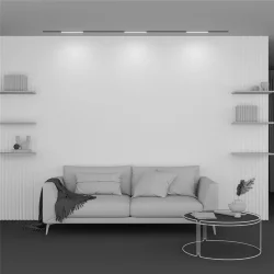 Трековый светильник Базис / Basis Exility 2700K 12Вт 120° (Черный) TR030-2-12W2.7K-B