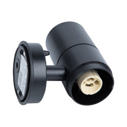 UUL-S22D-2x7W-GU10 IP65 BLACK Светильник уличный, под две лампы GU10, Архитектурный накладной, Корпус черный, TM Uniel