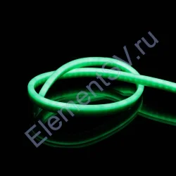 Светодиодный гибкий неон 0612 12V green LN305