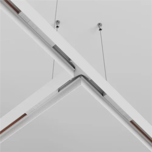 Коннектор питания Т-образный Exility белый (Белый) - фото 3