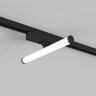 DK6448-BK Поворотный однофазный трековый светильник STROM со светодиодом L300mm 220V 10W 150° 4000K IP20 черный алюминий/акрил. Фото 3