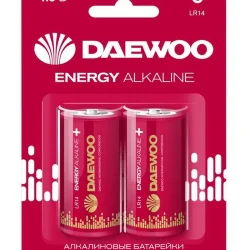 Элемент питания алкалиновый C/LR14 1.5В Energy Alkaline 2021 BL-2 (уп.2шт) DAEWOO 5029996