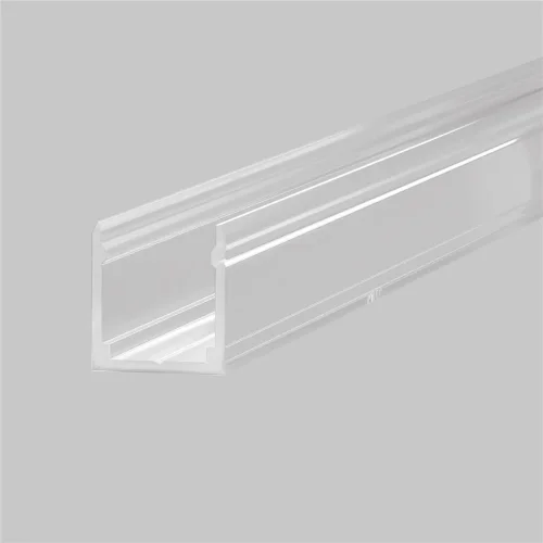 Профиль для гибкого неона 17x12 мм (пластик, 1м) (Прозрачный) - фото 2