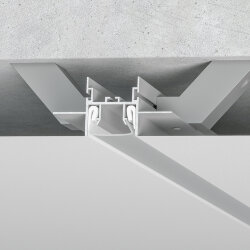 Алюминиевый профиль для натяжного потолка под светодиодную ленту LL-2-ALP023 (066624)