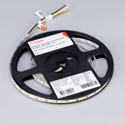 Светодиодная лента RT-А120-8mm 12V White-MIX (9.6 W/m, IP20, 2835, 5m) (Arlight, Изменяемая ЦТ) 013126(2)