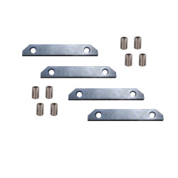 Комплект соединителей прямых, Denkirs TR3043-AL