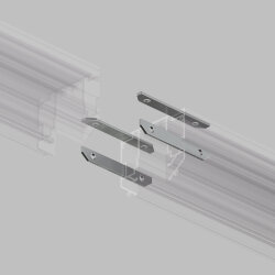 Комплект соединителей прямых, Denkirs TR3043-AL