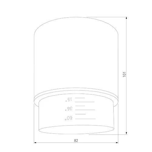 Потолочный светодиодный светильник Cors 25032/LED 10W 4200K белый - фото 5