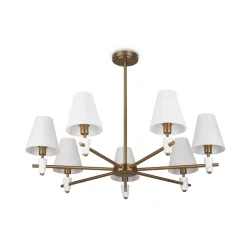 Потолочный светильник Freya FR5371CL-07BS (Латунь)