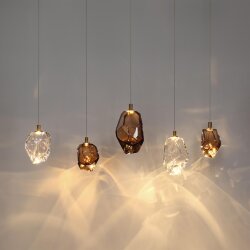 Подвесной светильник «ODEON LIGHT» 7112/4LA, серия: GEMME (крепление на планке)