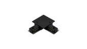 'L коннектор для однофазных встраиваемых трековыx систем, Черный,KXZ-RC-BL-L - фото