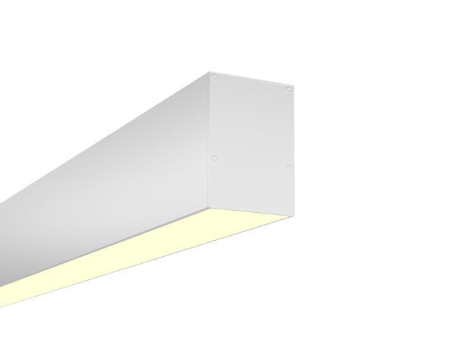 Линейный светильник LINE5065П (2000/ral9003 – 80w/3085/LT65) - фото 2