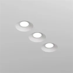 Встраиваемый светильник Intro 2.0 Sharp GU10 x 9Вт (Белый)