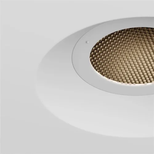 Встраиваемый светильник Intro 2.0 Sharp GU10 x 9Вт (Белый) - фото 6