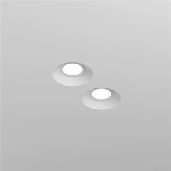 Встраиваемый светильник Intro 2.0 Sharp GU10 x 9Вт (Белый)