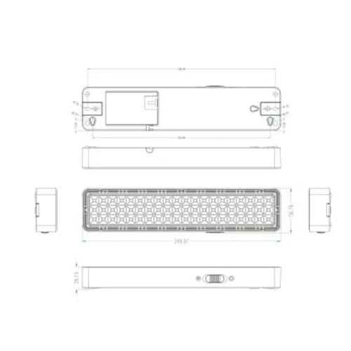 Светильник светодиодный DBA-103-0-20 60LED 5ч IP20 аварийный непостоянный Эра Б0044396 - фото 3