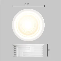 Светодиодный модуль 7W 4000K 60° (Белый)