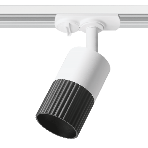 Трековый светильник WOLTA WTL-GU10/18BW под лампу GU10 Черный / белый DUO - фото 1.