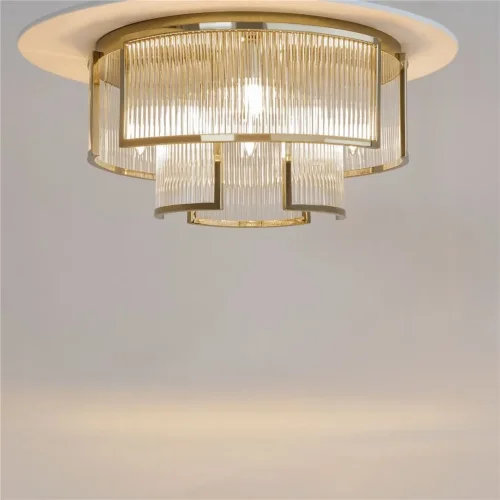 Потолочный светильник Frame E14х6 (Золото) - фото 6