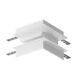 Угловой коннектор внешний S35 встраиваемый белый (Белый)