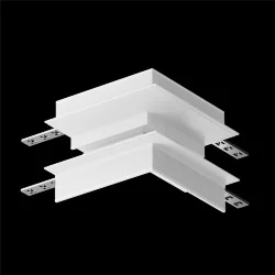 Угловой коннектор внешний S35 встраиваемый белый (Белый)