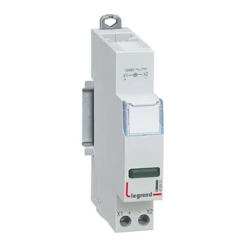 Лампа индикации 1мод. 110/400В CX3 1хLED зел. Leg 412926 - фото