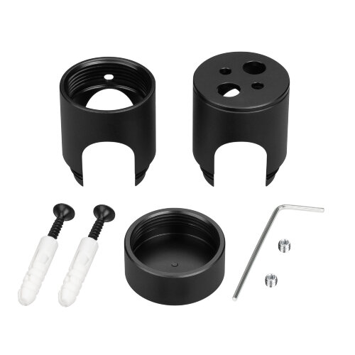 Крепление MOONLIGHT-CYL-D18-DUO-BLACK (Arlight, Металл) - фото 1