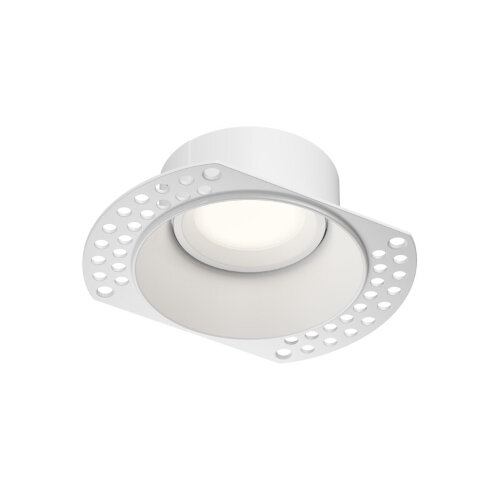 Встраиваемый светильник под шпатлевку SPOT HIDE, до 15 Вт LED, GU10, IP20, алюминий, белый. Фото 5