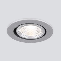Встраиваемый поворотный светодиодный светильник Osellu 9W 4200K серебро 9918 LED (052457)
