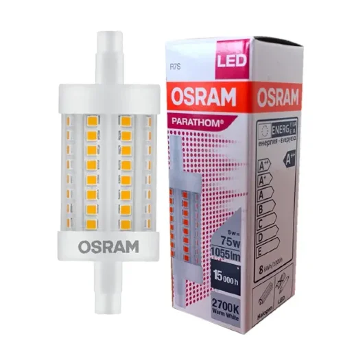 Лампа светодиодная 8W/2700K (=75W) 78mm R7S 220V | PARATHOM Special LINE | - OSRAM. Фото 2