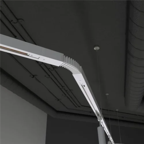 Гибкий коннектор для однофазного шинопровода белый TRC-1-1-FLEX-WH - фото 4