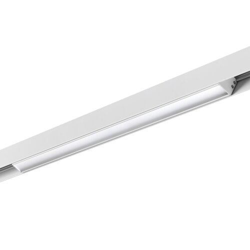 Трековый светильник для низковольного шинопровода диммируемый с пультом ДУ, со сменой цв. температур «Novotech» 358615, дизайн: Хай-тек, серия: FLUM. Фото 2.