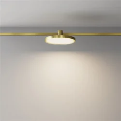 Трековый светильник Plato Flarity 3000K 10Вт 120° (Латунь)